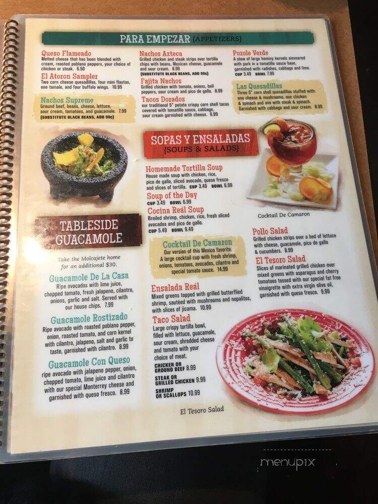Mi Cocina Mexican Restaurant - New Berlin, WI menu_pic