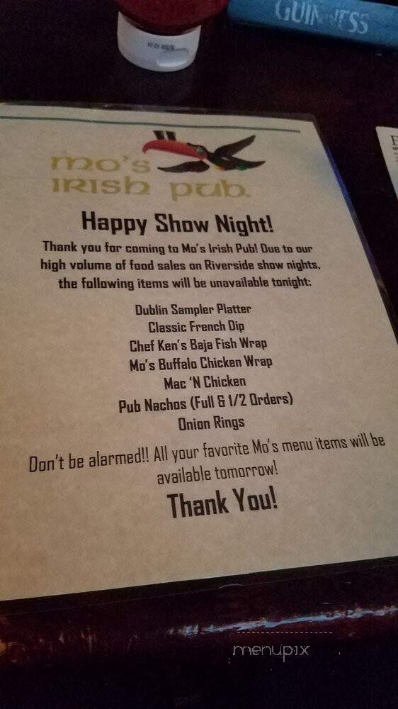 Mo's Irish Pub - Milwaukee, WI
