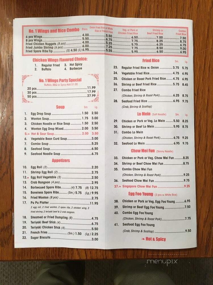 No 1 Chinese Restaurnt - Milwaukee, WI