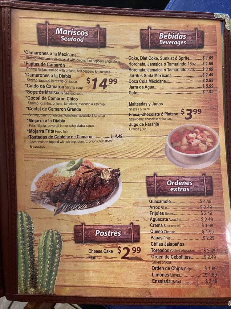 Taqueria Aranda - Milwaukee, WI menu_pic