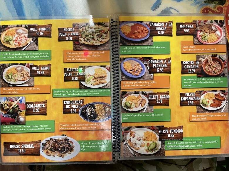 Taqueria El Campesino - Milwaukee, WI menu_pic