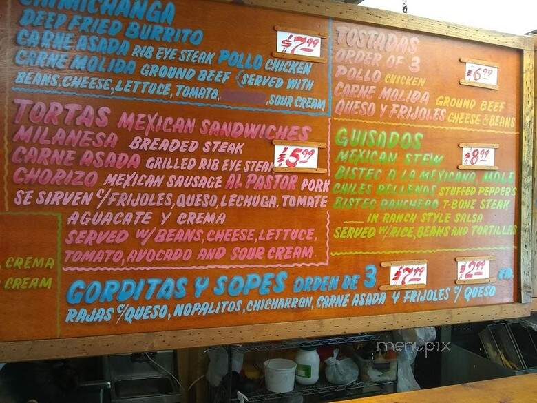 Taqueria Gran Morelos - Racine, WI menu_pic