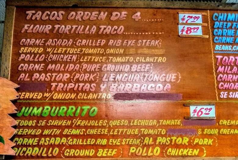 Taqueria Gran Morelos - Racine, WI menu_pic