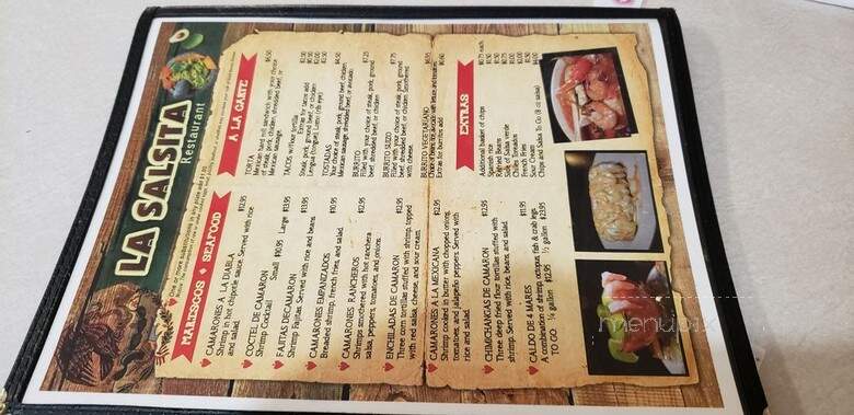 Taqueria La Salsa - Milwaukee, WI menu_pic