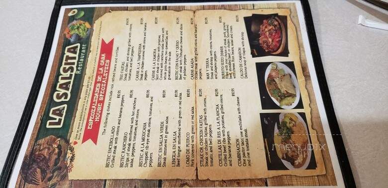 Taqueria La Salsa - Milwaukee, WI menu_pic