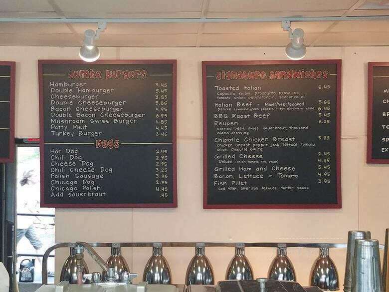 Tony's Grill & Custard - Milwaukee, WI menu_pic