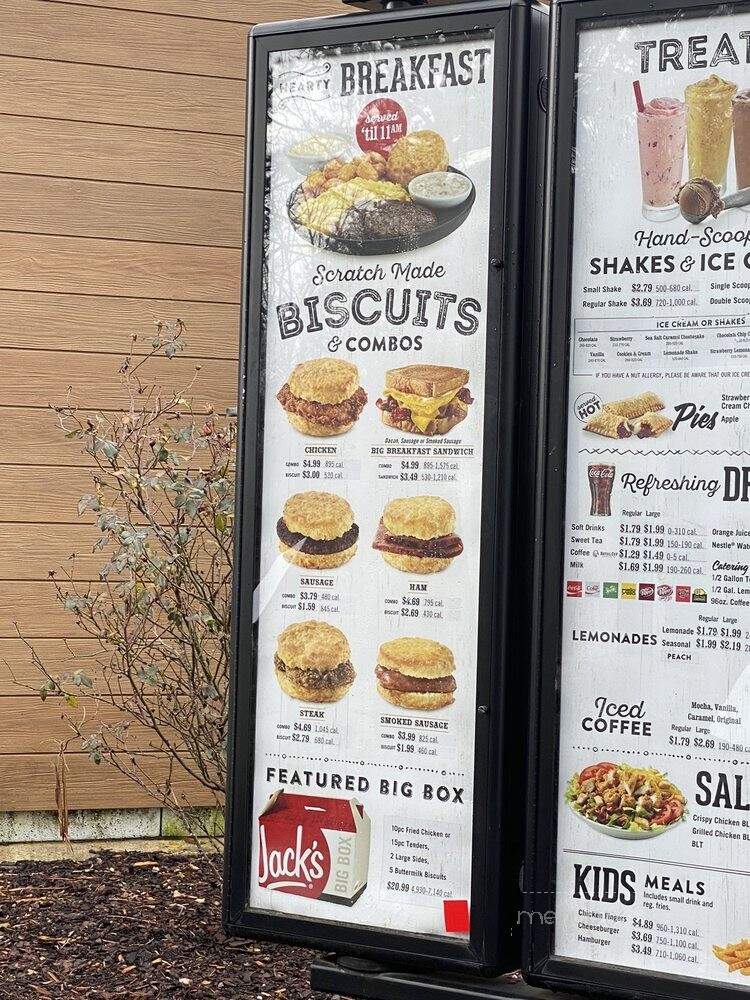 Jack's Hamburgers - Gadsden, AL menu_pic