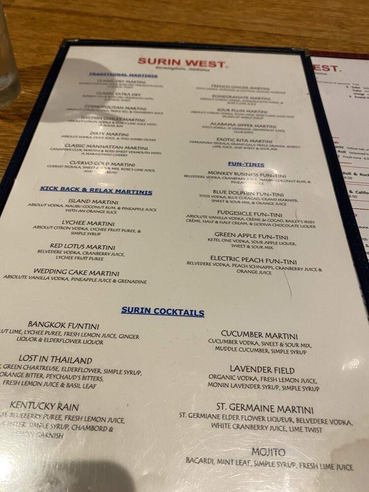 Surin West - Birmingham, AL menu_pic