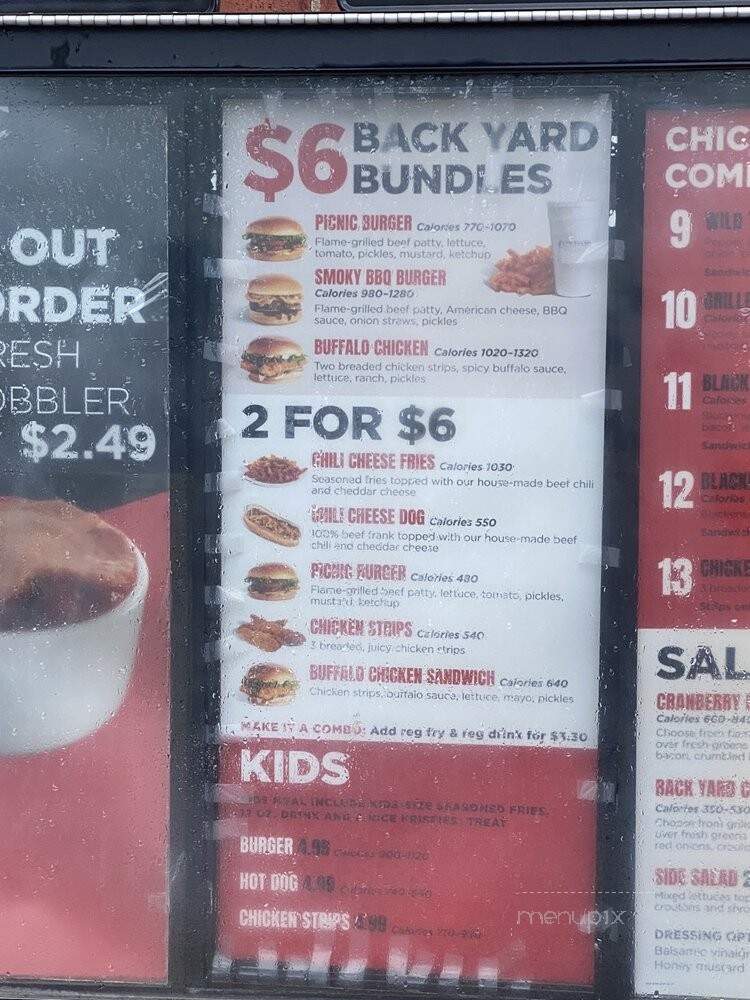 Back Yard Burgers - Birmingham, AL menu_pic