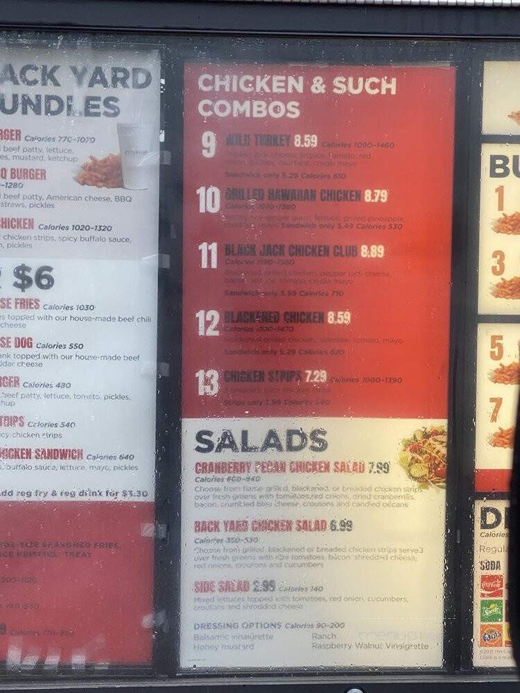 Back Yard Burgers - Birmingham, AL menu_pic