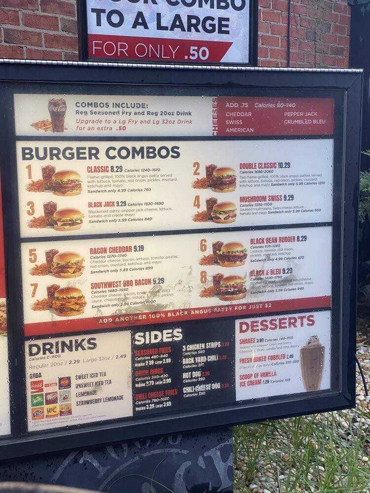 Back Yard Burgers - Birmingham, AL menu_pic