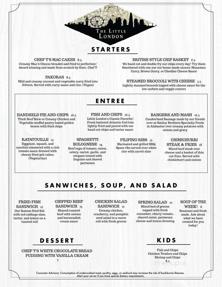 Bogue's Restaurant - Birmingham, AL menu_pic