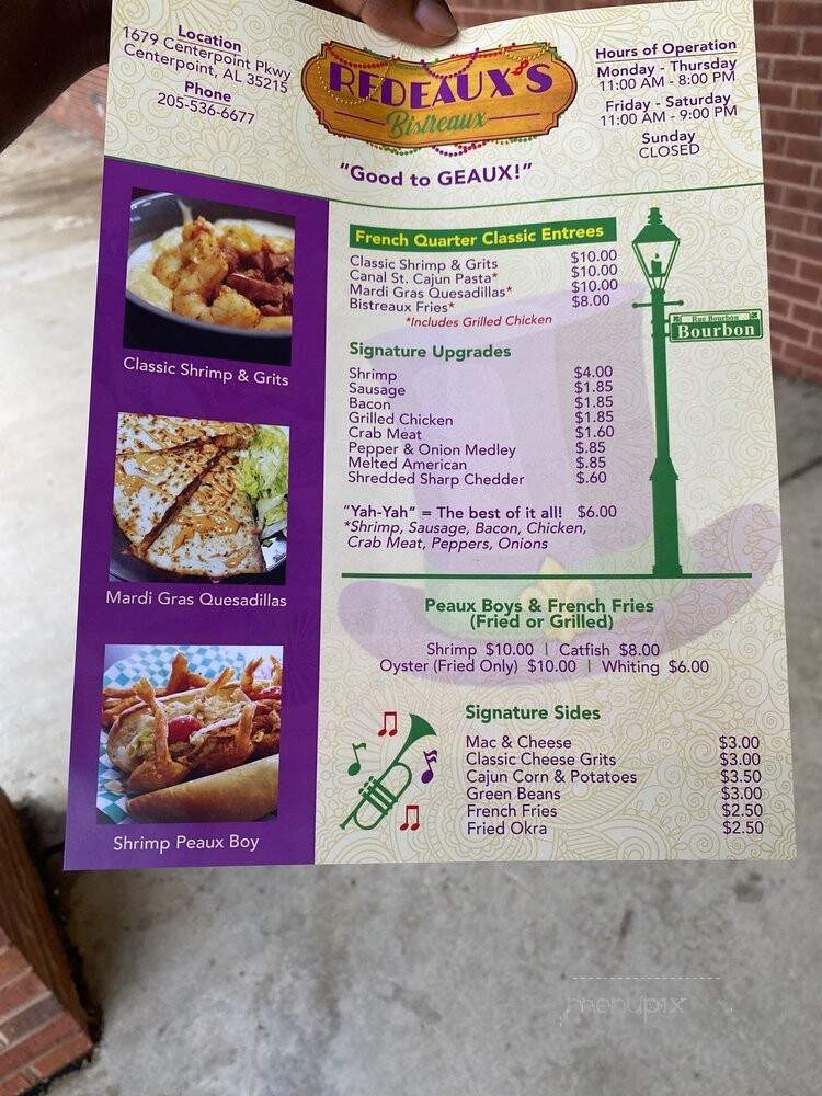 Seafood & Chicken Box - Birmingham, AL menu_pic