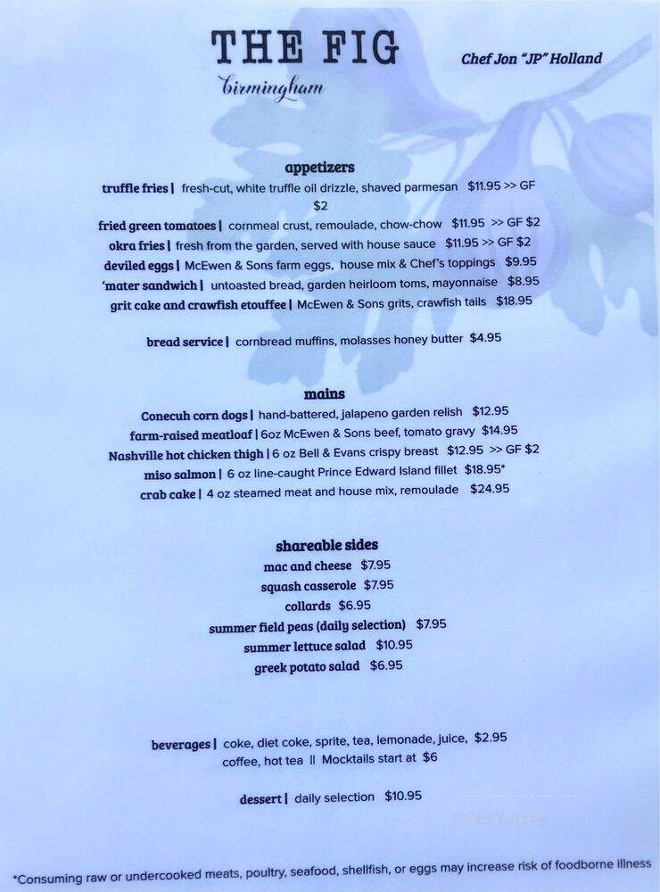 Village Kitchen - Birmingham, AL menu_pic