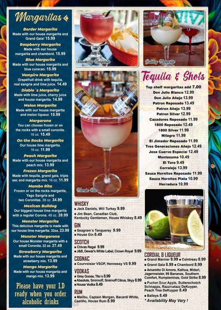 Casa Blanca - Huntsville, AL menu_pic