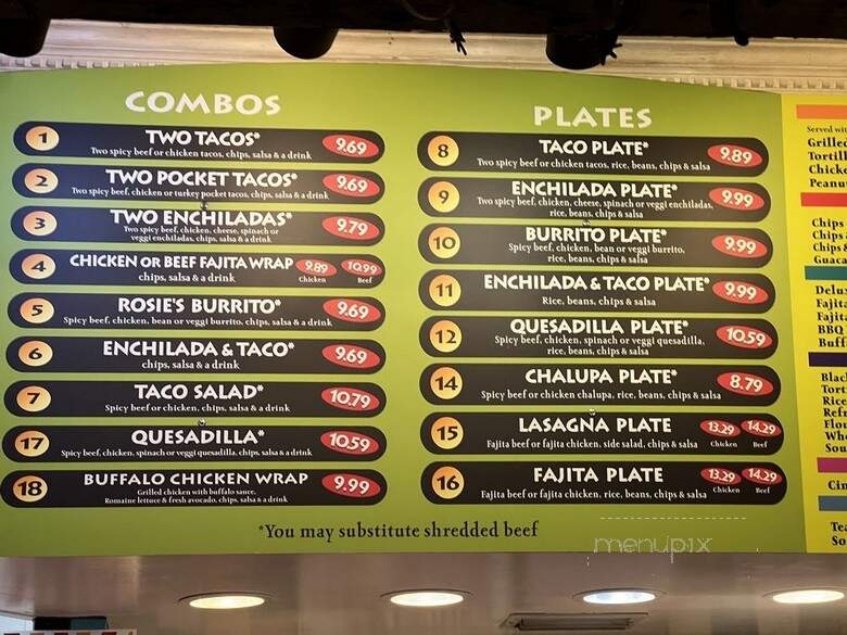 Little Rosie's Taqueria - Huntsville, AL menu_pic