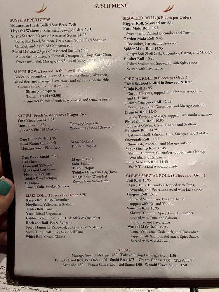 Phuket - Huntsville, AL menu_pic