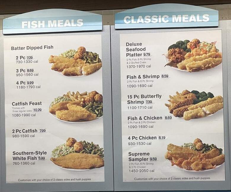 Captain D's Seafood - Mobile, AL menu_pic