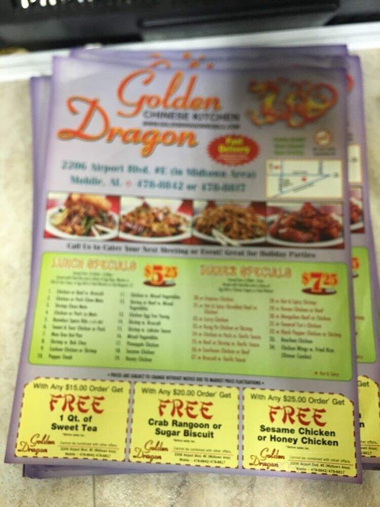 Golden Dragon - Mobile, AL menu_pic