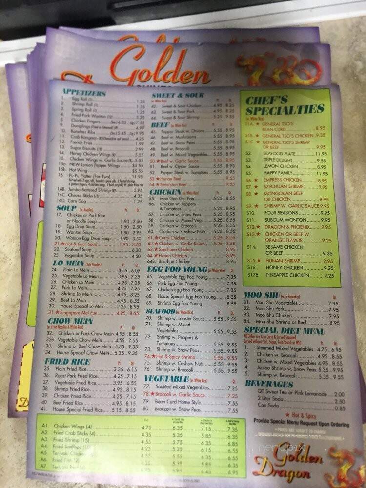 Golden Dragon - Mobile, AL menu_pic