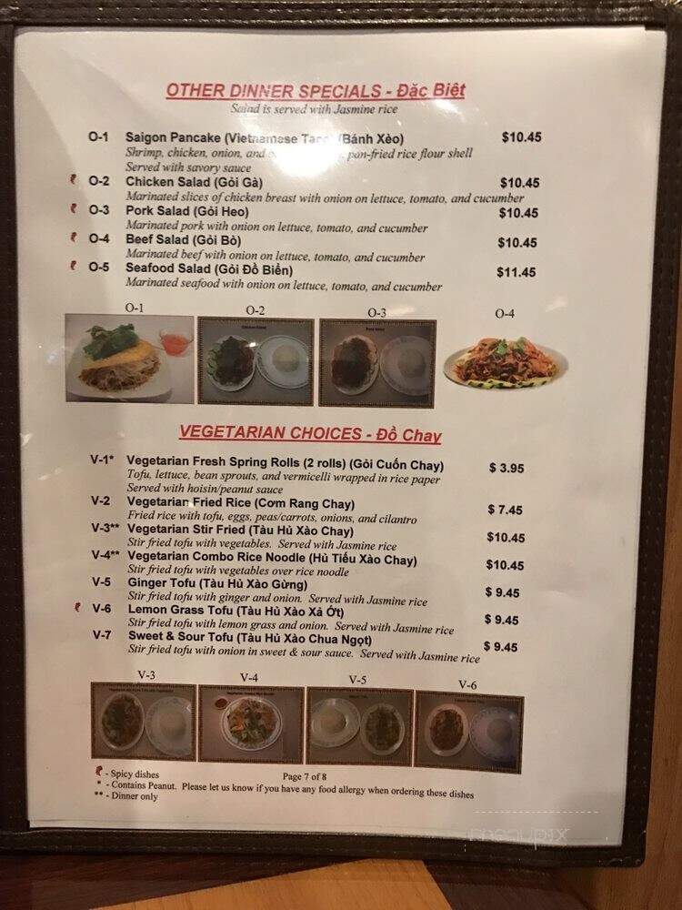 Saigon - Montgomery, AL menu_pic