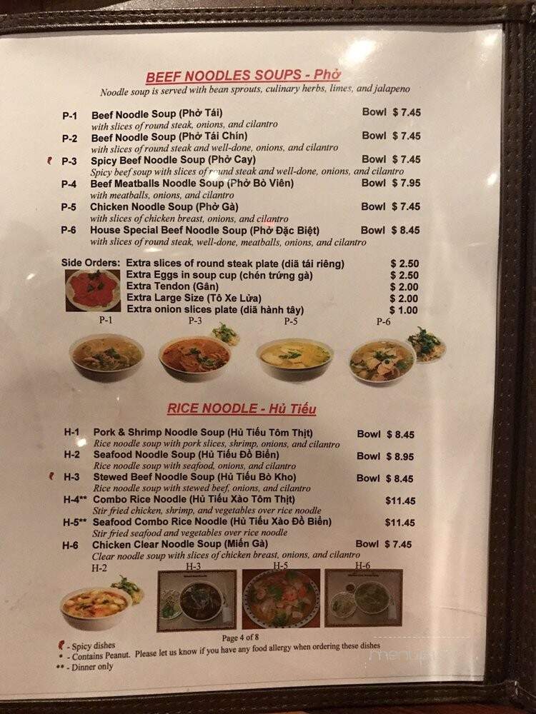 Saigon - Montgomery, AL menu_pic