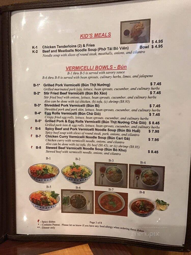 Saigon - Montgomery, AL menu_pic