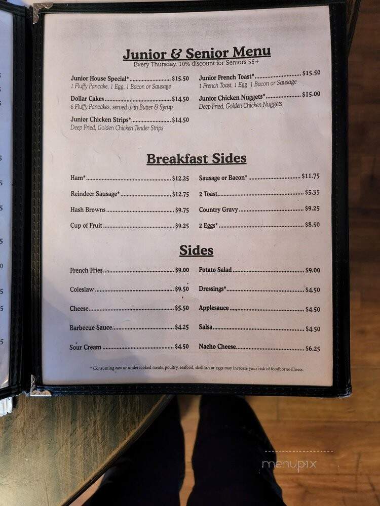 Polar Cafe - Nome, AK menu_pic