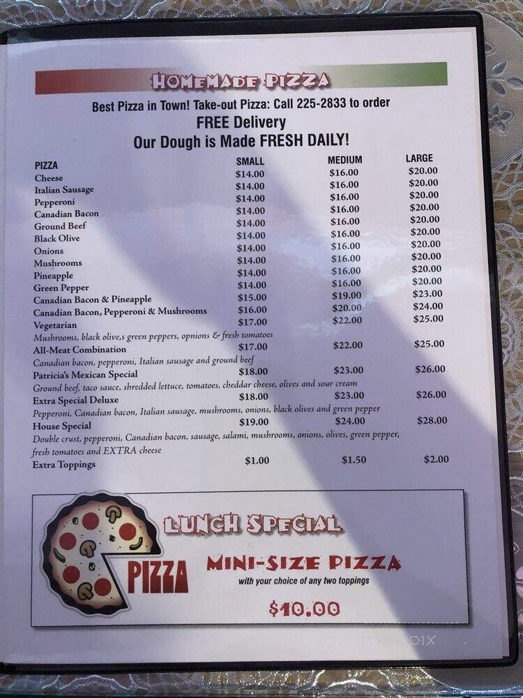 Chico's Mexican Restaurant - Ketchikan, AK menu_pic