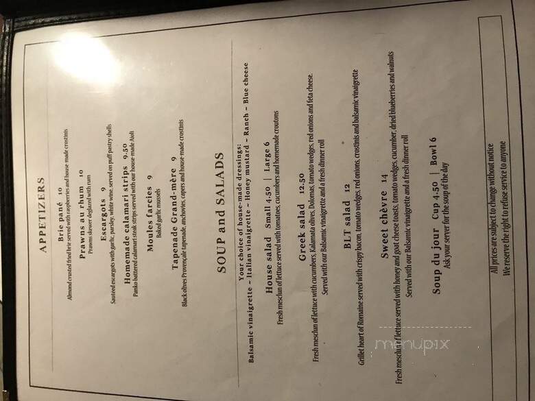 Oven Fresh Bakery & Cafe - Anchorage, AK menu_pic