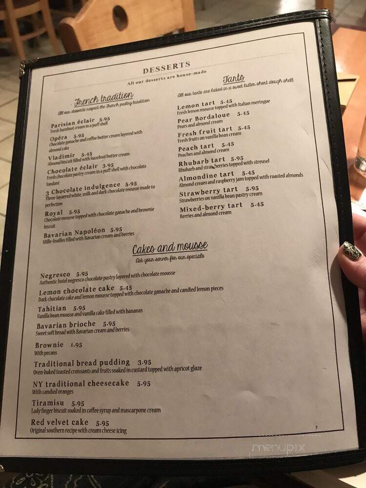 Oven Fresh Bakery & Cafe - Anchorage, AK menu_pic
