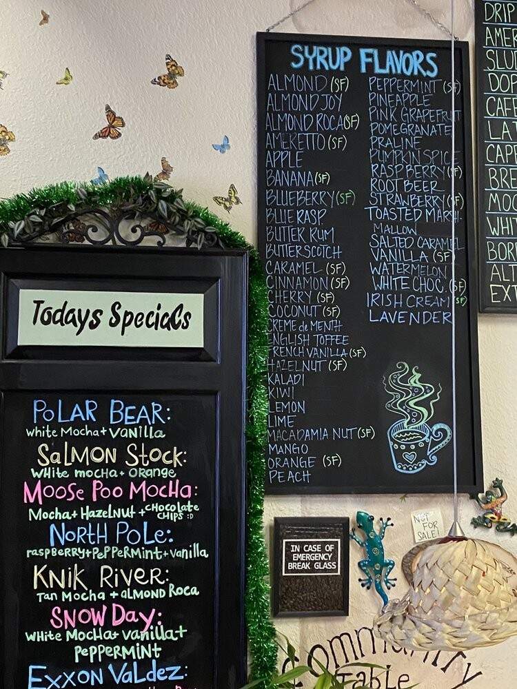 Tinker's Rainforest Deli - Eagle River, AK menu_pic