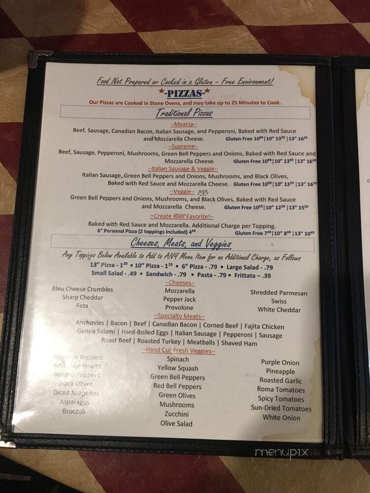 US Pizza Co - North Little Rock, AR menu_pic