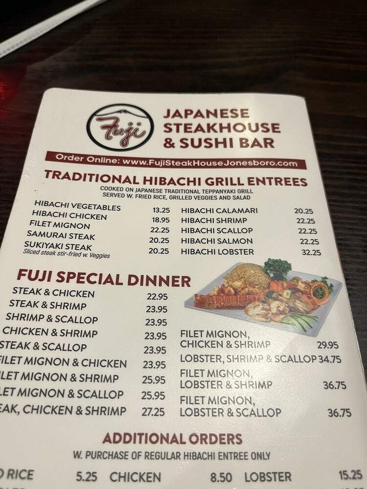 Fuji Japanese Steak House - Jonesboro, AR