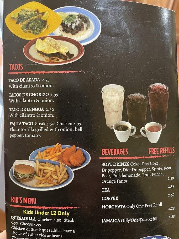 Marla's Mexican Restaurant - Bentonville, AR menu_pic