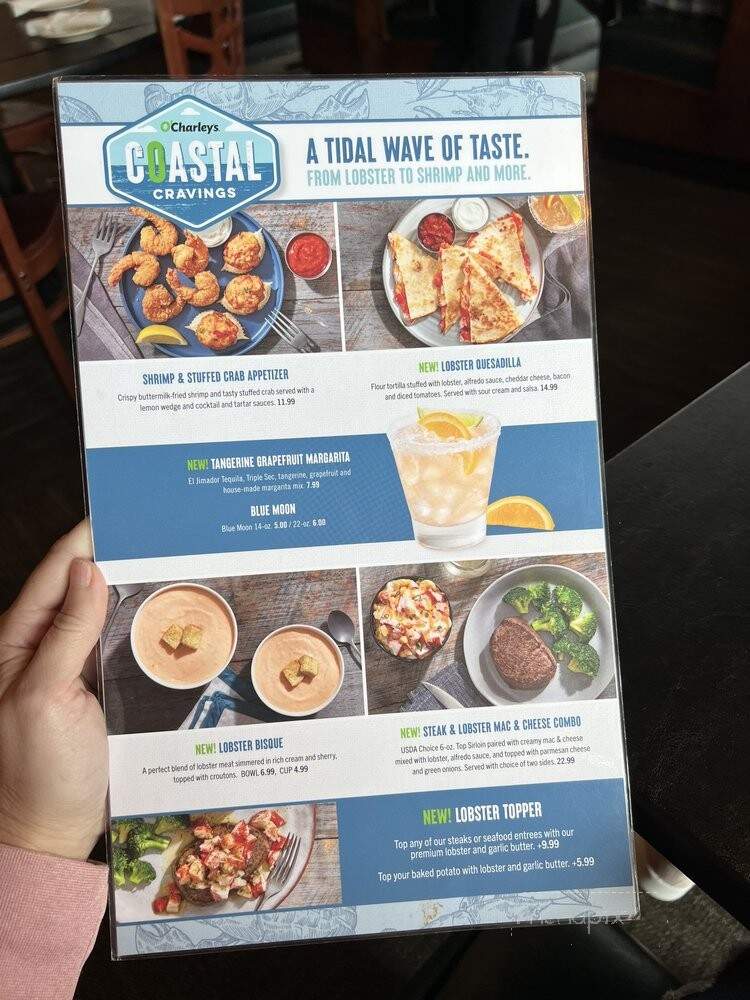 O'Charley's - Rogers, AR menu_pic