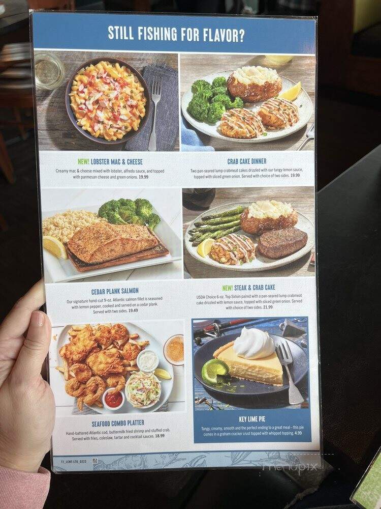 O'Charley's - Rogers, AR menu_pic