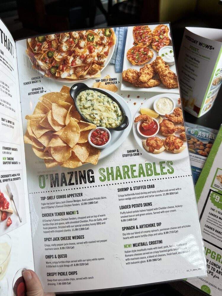 O'Charley's - Rogers, AR menu_pic