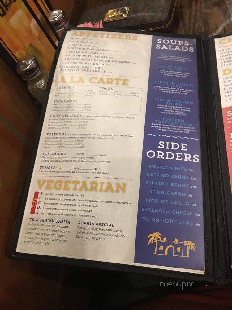 La Huerta Mexican Restaurant - Fort Smith, AR menu_pic
