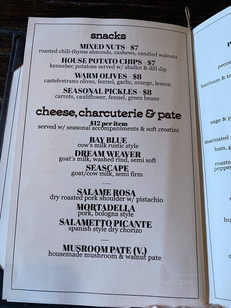 Alembic - San Francisco, CA menu_pic