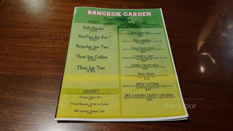 Bangkok Garden Thai Cuisine - Daly City, CA