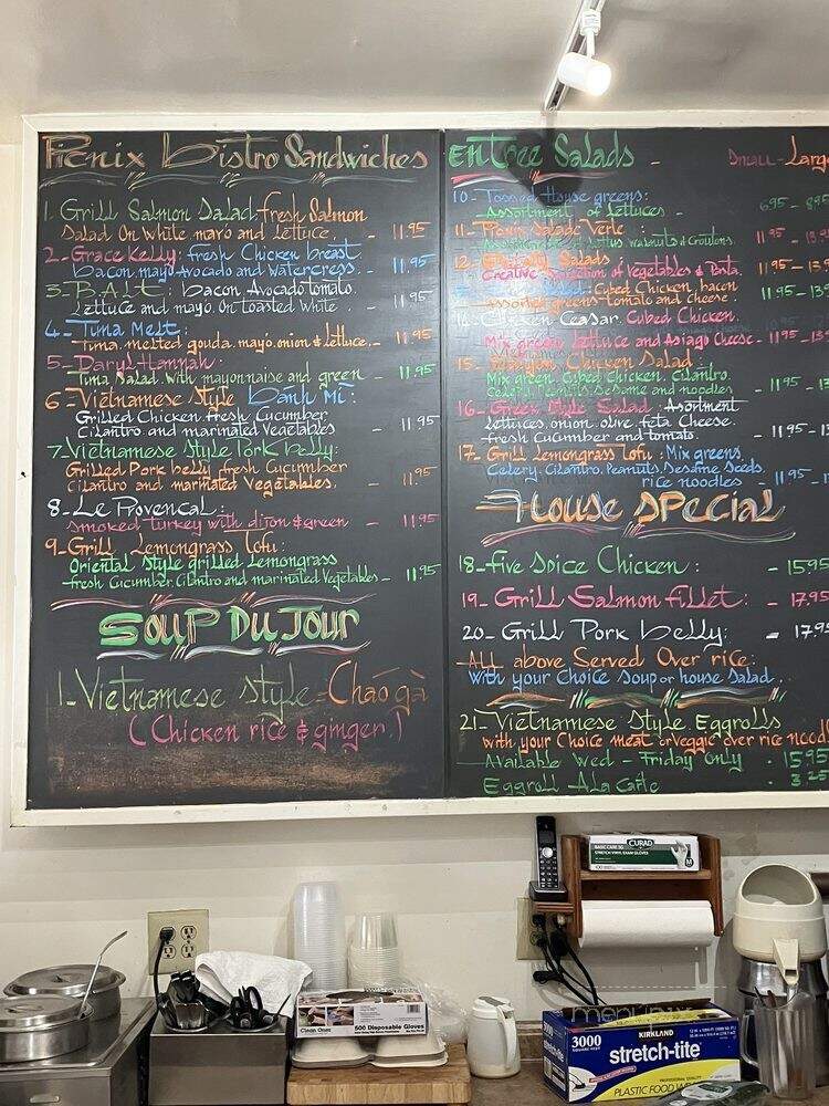 Picnix Bistro & Carry Out - San Francisco, CA menu_pic