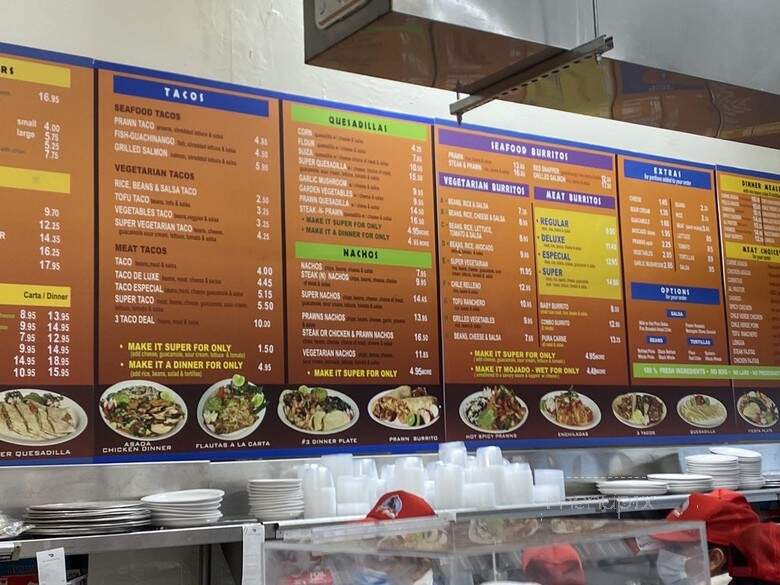 Pancho Villa Taqueria - San Francisco, CA menu_pic