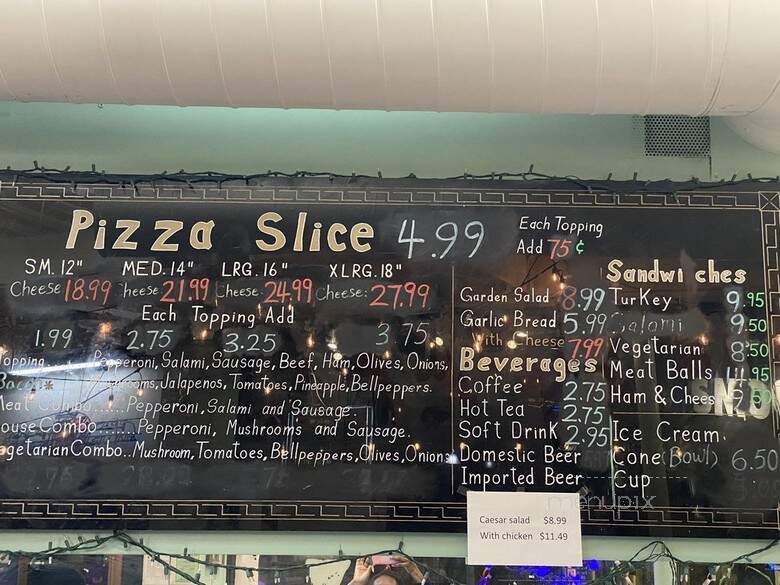 Pizza Zone - San Francisco, CA menu_pic