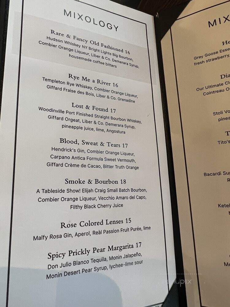 Kincaid's Bayhouse - Burlingame, CA menu_pic