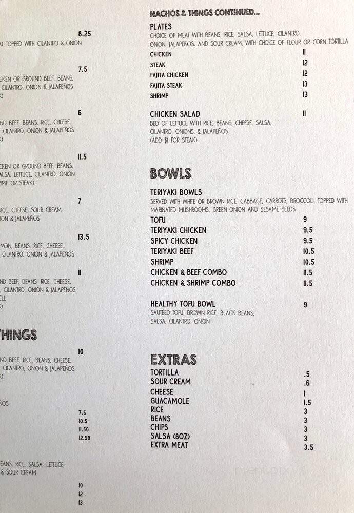 Best Burritos - El Cerrito, CA menu_pic