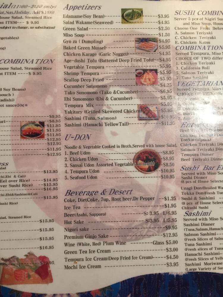 Yammy - El Cerrito, CA menu_pic