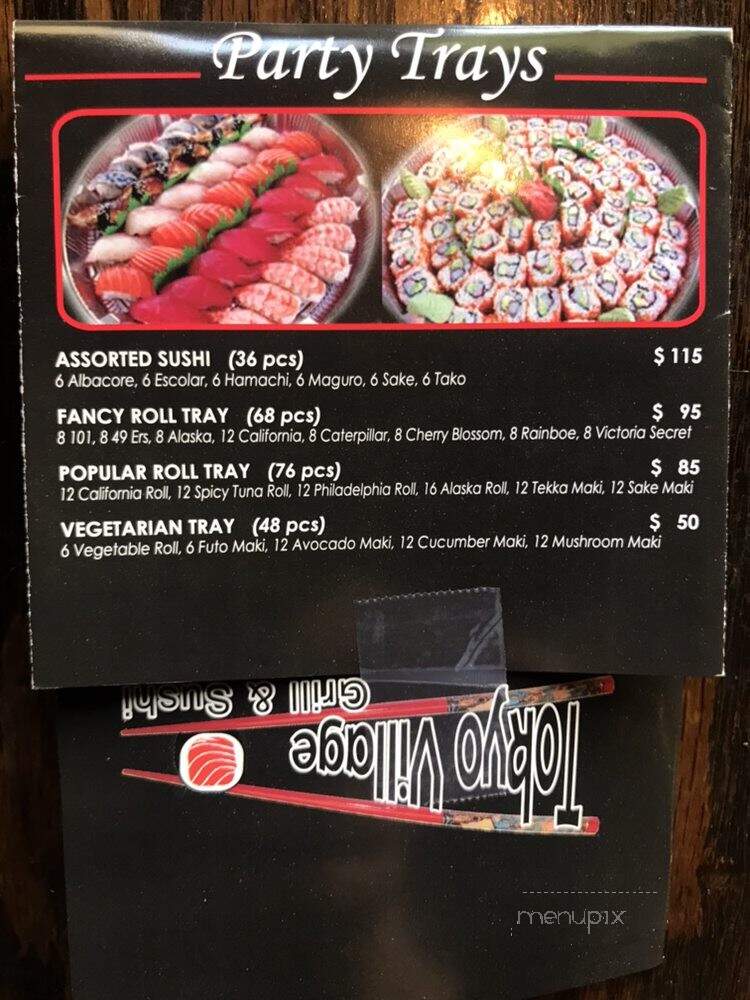Tokai Japanese Restaurant - Foster City, CA menu_pic