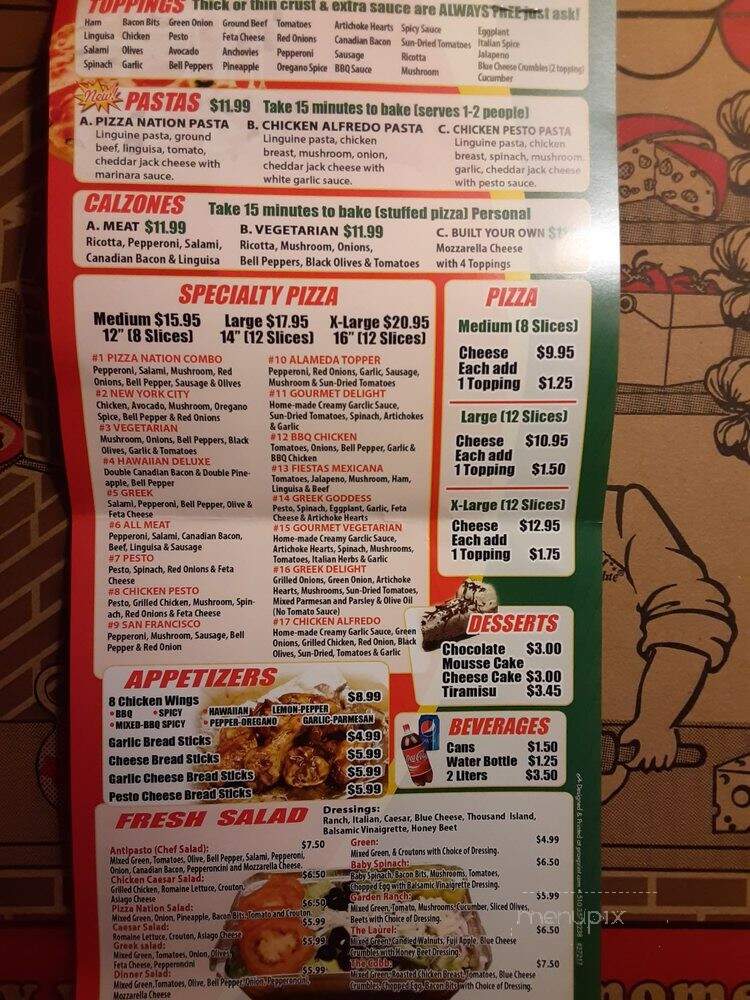 Pizza Nation - Emeryville, CA