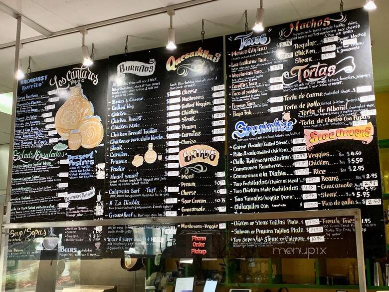 Los Cantaro's Taqueria - Oakland, CA menu_pic